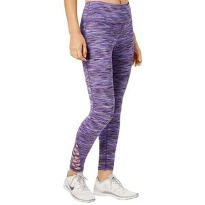 Ideology Purple Patterned Leggings